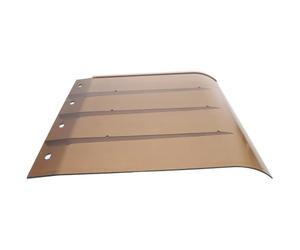 Auvent de Fenêtre Plat Transparent Pc, Petit Modèle Remplaçable