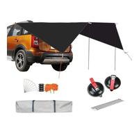 Auvent de Hayon pour Véhicule,2.74x3.35 m Bâche Imperméable Portable,Protection Contre Les UV Et Résistant Au Vent Store Pour Hayon De Voiture - pour Stationnement Extérieur Automobile Camping-car SUV