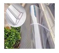 Auvent de jardin imperméable pour extérieur, pare-soleil et housse de pluie pour terrasse, cour et porte - 50 x 210 cm, protection contre la neige et la pluie, design élégant et invisible