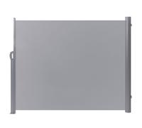 Auvent De Jardin Latéral Rétractable Gris Clair 160 X 300 Cm Dorio Gris