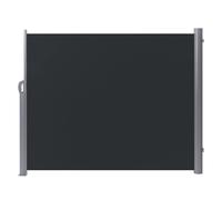 Auvent De Jardin Latéral Rétractable Gris Graphite 160 X 300 Cm Dorio Gris