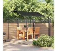 Auvent de Parasol 3x2,4 m Tonnelle Chapiteau Pavillon Tente Extérieur vidaXL