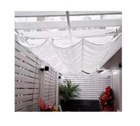 Auvent de pergola imperméable et rétractable - Housse d'ombre de 3 m pour terrasse, porche, cour et jardin - Voile d'ombrage durable pour vague (l : 78,7 cm x L : 3 m)