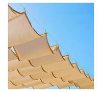 Auvent de pergola rétractable flexible pour terrasse et porche avec matériel de câble métallique (0,9 x 9 m) Protection solaire et confort extérieur