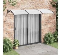 Auvent de Porte 120x100 cm Store Fenêtre Entrée Abri Banne Magasin vidaXL