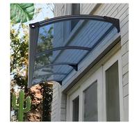 Auvent de porte, auvent de porte d'entrée de jardin de fenêtre, housse moderne en polycarbonate, abri extérieur, ombre de porche de fenêtre, couverture de toit de patio, auvent de porte de fenêtre