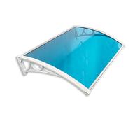 Auvent de Porte de Fenêtre Auvent en Polycarbonate Porte D’entrée Auvent de Fenêtre Extérieure Extérieur, Auvent de Porte-à-Faux de Porte D’entrée pour Volet Solaire