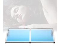 Auvent de Porte de Porche en Tissu d'ombrage, auvent de fenêtre de Porte, auvent de terrasse de Toit Anti-Chute, résistance aux Chocs, abri en Polycarbonate, Support en Alliage d'aluminium (Couleur :