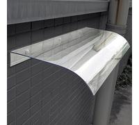Auvent de porte d'entrée extérieur en polycarbonate pour protection contre les UV et la pluie, abri de jardin pour terrasse et porche