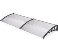 Auvent de porte d'entrée Mucola Auvent de porte d'entrée en plastique - 240x90 cm