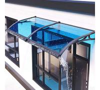 Auvent De Porte，Marquise De Porte Exterieur Moderne，Toit en Polycarbonate，avec Structure Abs，Protection Extérieure Contre La Pluie pour Balcon，pour Terrasse, Balcon，