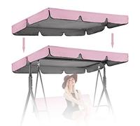 Auvent de rechange imperméable et résistant aux UV pour balancelle Hollywood - Housse de protection durable uniquement