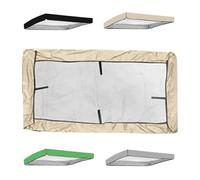 Auvent de rechange imperméable pour balancelle de porche - 190,5 x 119,4 cm et 213,4 x 121,9 cm - Pour un confort d'été extérieur et résistant aux intempéries.