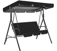 Auvent de rechange imperméable pour balancelle Hollywood 2/3 places - Ensemble de housses durables pour terrasse, jardin et extérieur - Solution d'ombrage élégante et fonctionnelle pour l'extérieur