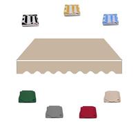 Auvent de rechange pour auvent de terrasse, toit rétractable, 300 x 250 cm, camel 4,5 x 2,5 m, abri d'extérieur durable