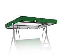 Auvent de rechange pour balancelle 2 et 3 places, housse de hamac d'extérieur imperméable avec poches d'angle renforcées, pare-soleil durable