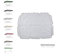 Auvent de rechange pour balancelle de terrasse, 142 x 120 cm, auvent durable pour balancelle de jardin, convient aux cadres de 167,6 à 210,8 cm, couverture supérieure vert foncé pour plus de confort