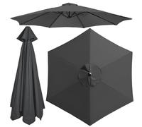 Auvent de rechange pour parasol de 200/270/300 cm, auvent de rechange pour parasol de jardin et de table, auvent de rechange pour parasol de jardin et de table, résistant aux UV