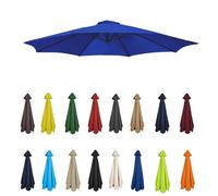 Auvent de rechange pour parasol de jardin, 1,8 m, parasol de terrasse, auvent d'extérieur imperméable pour table, plage, piscine