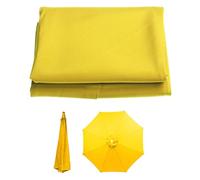 Auvent de rechange pour parasol de terrasse à 6/8 baleines, housse de parasol déporté durable, imperméable, parfaite pour une utilisation dans le jardin et la terrasse