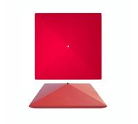 Auvent de rechange pour parasol de terrasse, tissu résistant aux UV et lavable pour parasol rectangulaire de 2 x 2 m, 2,2 x 1,8 m, 2,5 x 2,5 m, 3,2 x 2,5 m.