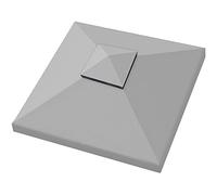 Auvent de rechange pour pavillon de 3 x 3 m - Imperméable - Gris - Double couche - Pare-soleil - Toit de pavillon extérieur - Protection UV - Facile à installer