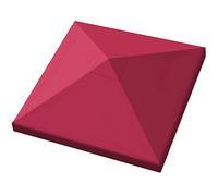 Auvent de rechange pour tonnelle de 3 x 3 m, imperméable, résistant aux UV30, durable, résistant aux intempéries, protection solaire pour jardin et arrière-cour