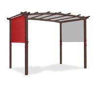 Auvent de rechange universel en tissu Oxford 210D imperméable pour terrasse, pelouse, jardin, piscine