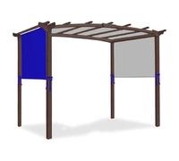 Auvent de rechange universel en tissu Oxford 210D imperméable pour terrasse, pelouse, jardin, piscine