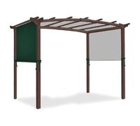 Auvent de rechange universel en tissu Oxford 210D imperméable pour terrasse, pelouse, jardin, piscine