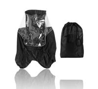 Auvent de siège arrière de vélo, housse de siège arrière de vélo pour enfants avec fenêtre transparente, Protection extérieure contre la pluie, manteau de pluie pour sièges