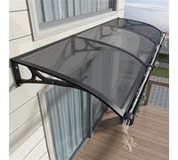 Auvent de terrasse d'extérieur - Protection contre les UV et la pluie - Pour porte d'entrée et fenêtre - Idéal pour les patios, les porches, les terrasses, les intempéries