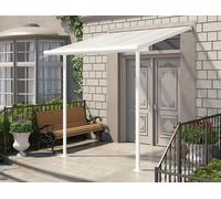 Auvent de terrasse en aluminium Sierra Palram - Canopia 2,3 x 2,3 m blanc