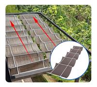 Auvent de terrasse extensible en corde - Protection solaire - 90 % résistant aux UV - Avec technologie de tension - Ensemble complet pour l'extérieur