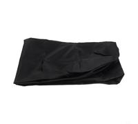 Auvent de terrasse imperméable en tissu Oxford 420D noir pour terrasse de jardin 2 m à 5 m (2,5 m)