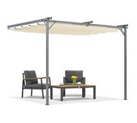 Auvent de terrasse Santana crème 3x4m Garden Point