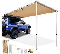 Auvent de véhicule étanche pour camping, hauteur réglable pour une installation facile sur camionnettes et SUV