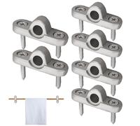 Auvent de véhicule récréatif avec Trous muraux en métal | Outil de Connexion au Design raffiné pour caravanes, auvents et Camping-Cars