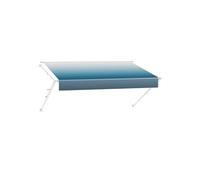 Auvent Voiture Camping-car Caravane Latéral-VEVOR-518 cm-Imperméable, Rétractable et Modulaire-Réglage Manuel-Bleu Dégradé