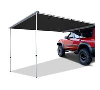 Auvent de voiture, abri de tente extractible sur le toit extérieur à hauteur réglable, pare-soleil de tente UV50 +, auvent de toit étanche, pour SUV terrestre 4x4, camion, camping-car ( Size : 200*250