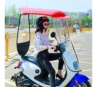 Auvent de voiture électrique, parapluie de scooter, couverture universelle de pare-soleil de moto électrique, couverture imperméable de pluie de scooter de mobilité, couverture de parapluie