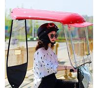 Auvent de voiture électrique, parapluie de scooter, couverture universelle de pare-soleil de moto électrique, couverture imperméable de pluie de scooter de mobilité, couverture de parapluie