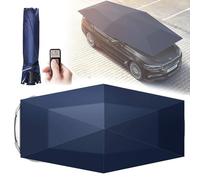 Auvent de voiture, pare-soleil pliable automatique avec télécommande avec batterie amovible, protection portable pour voiture