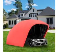 Auvent de voiture pliable et rétractable, abri semi-automatique durable, garage pliable mobile pour parking et cour