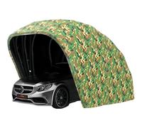 Auvent de voiture pliable et rétractable en acier inoxydable pour protection contre les intempéries