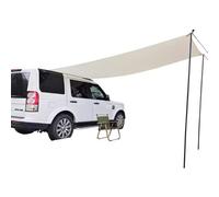 Auvent de Voiture Portable, Auvent de Voiture Léger for Le Camping, UV50 + Plage, Activités de Plein Air, Facile À Installer, Conception Étanche et Compacte(Silver,6.6x9.8ft/2x3m)