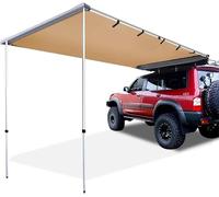 Auvent de voiture rétractable portable pour camping et abri extérieur, installation facile et utilisation polyvalente