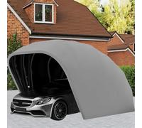 Auvent de voiture rétractable robuste en acier inoxydable pour extérieur et pliable avec pare-soleil, abri mobile pour parking