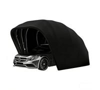 Auvent de voiture rétractable semi-automatique en acier inoxydable - Design hydraulique - Résistant aux intempéries - Protection extérieure du véhicule