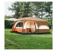 Auvent de Voiture， Tente de Camping instantanée 4 à 6 Personnes, tentes familiales, 2 Chambres, tentes instantanées Portables(380 * 260 * 185cm)